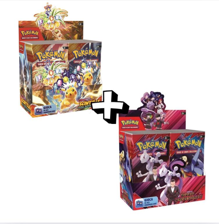 scintille folgoranti booster box BUNDLE BOX 36 BUSTE