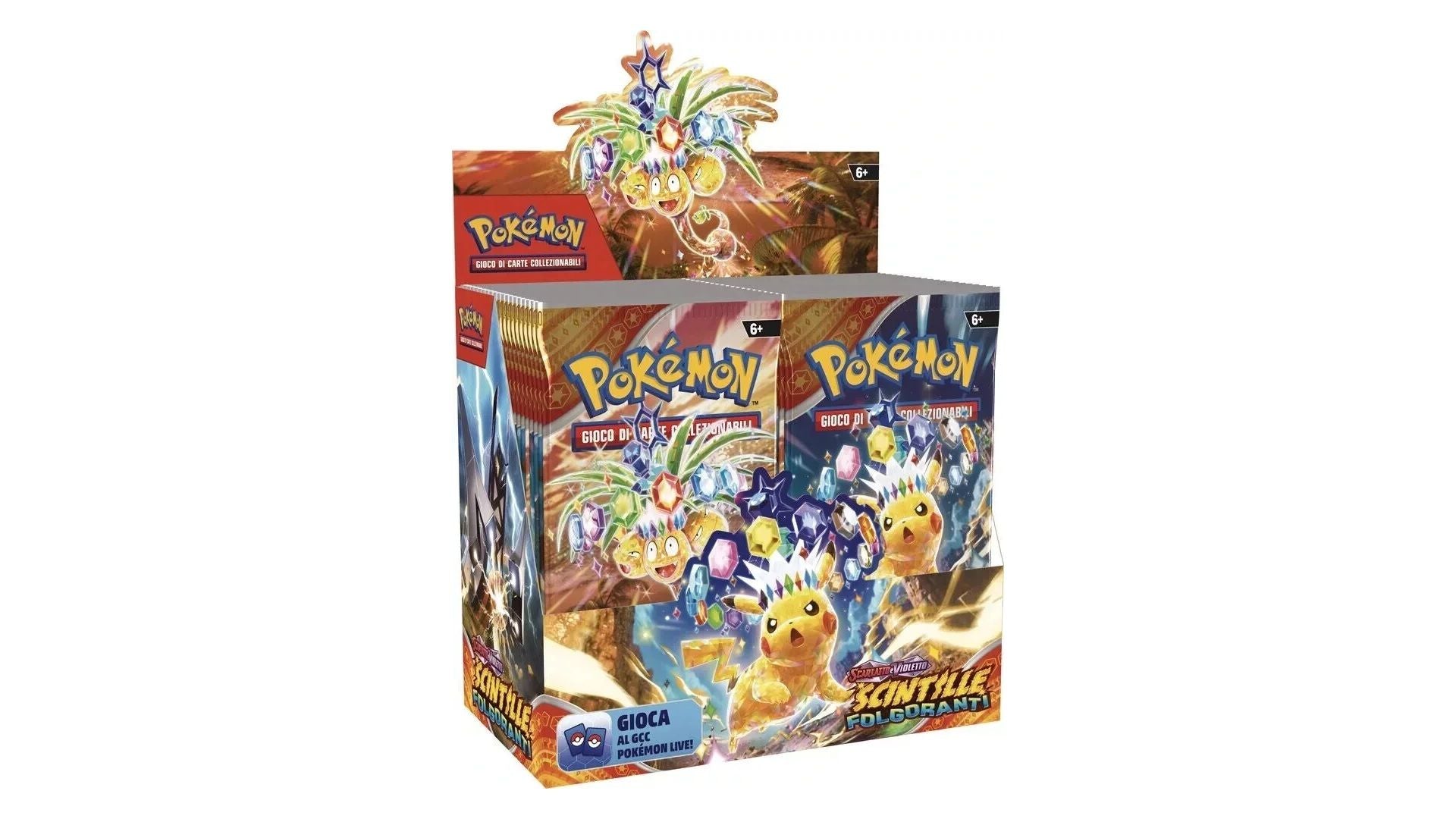 scintille folgoranti booster box Pokémon Scarlatto Violetto MODEL::Urus MetaZoo 2003 Pokemon Japanese Unnumbered